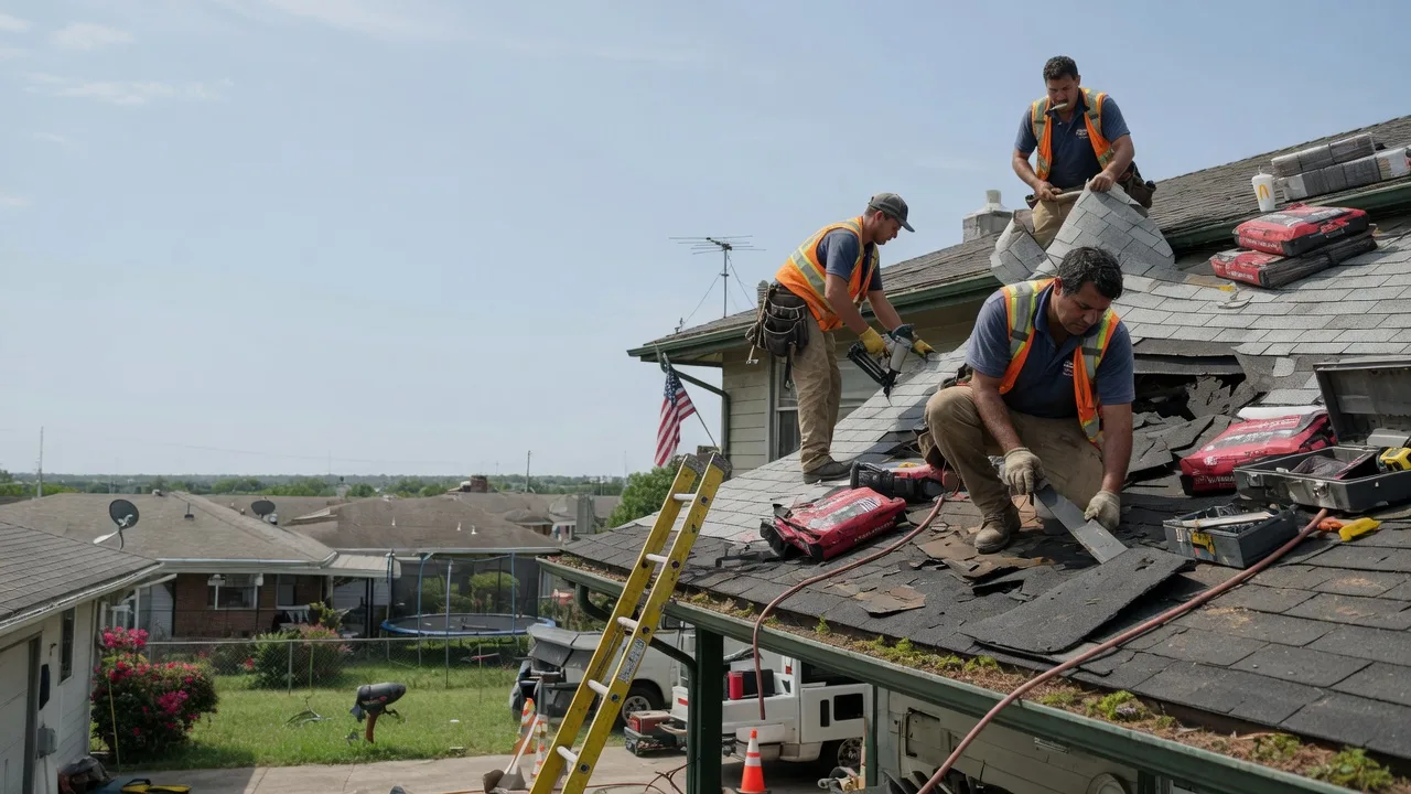 Roof Repair in Quinlan, TX near me